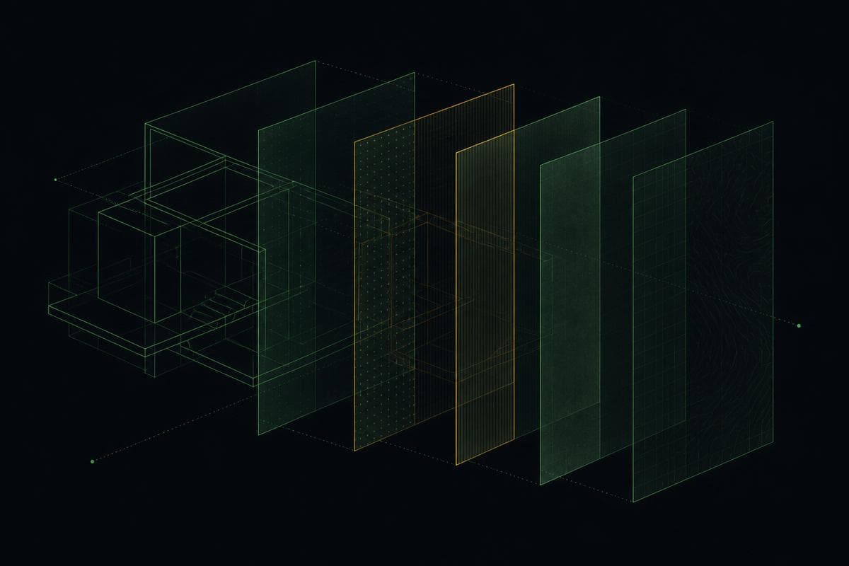 Abstract design artwork for unpushed